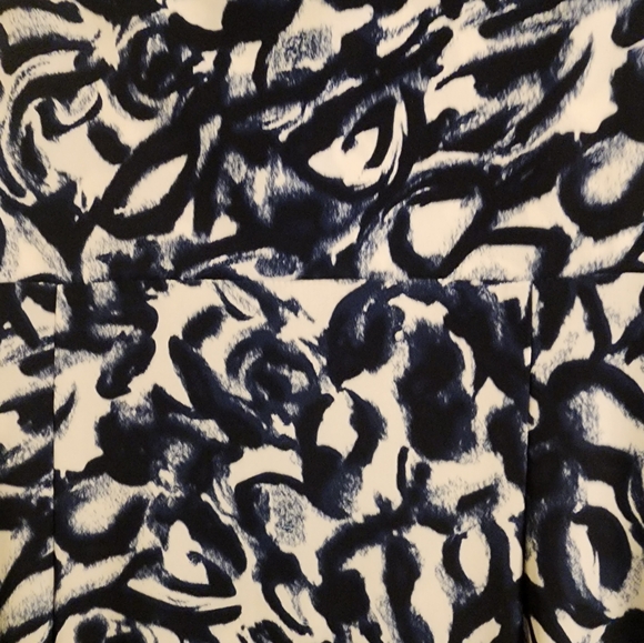 NWT Ralph Lauren Multi Color, V Neck, Runching Sheath Dress - Picture 8 of 10